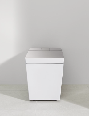 inodoro inteligente moderno y minimalista